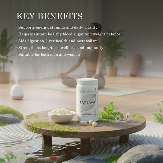 SATTAVA – Metabolic Balance & General Wellness for Men & Women – Ayurvedic Daily Wellness Support