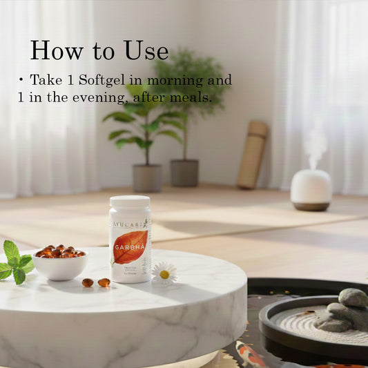 GARBHA Fertility Support for Women – Ayurvedic Hormonal Balance & Conception Wellness