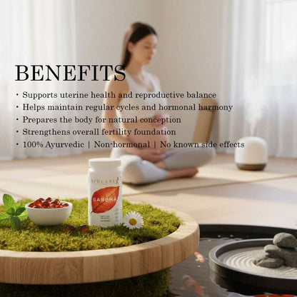 GARBHA Fertility Support for Women – Ayurvedic Hormonal Balance & Conception Wellness