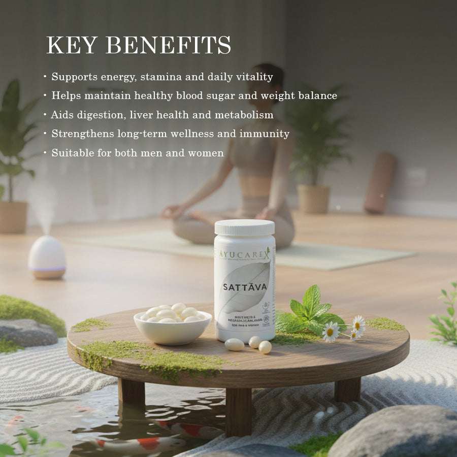 SATTAVA – Metabolic Balance & General Wellness for Men & Women – Ayurvedic Daily Wellness Support