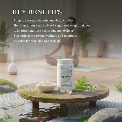 SATTAVA – Metabolic Balance & General Wellness for Men & Women – Ayurvedic Daily Wellness Support