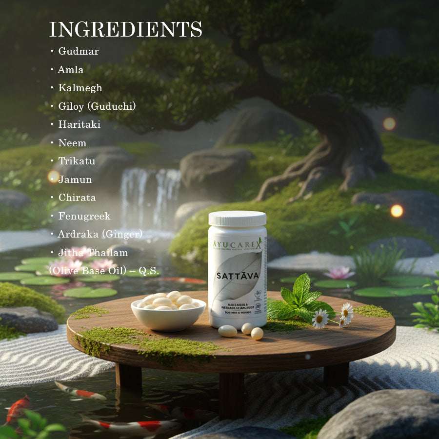 SATTAVA – Metabolic Balance & General Wellness for Men & Women – Ayurvedic Daily Wellness Support