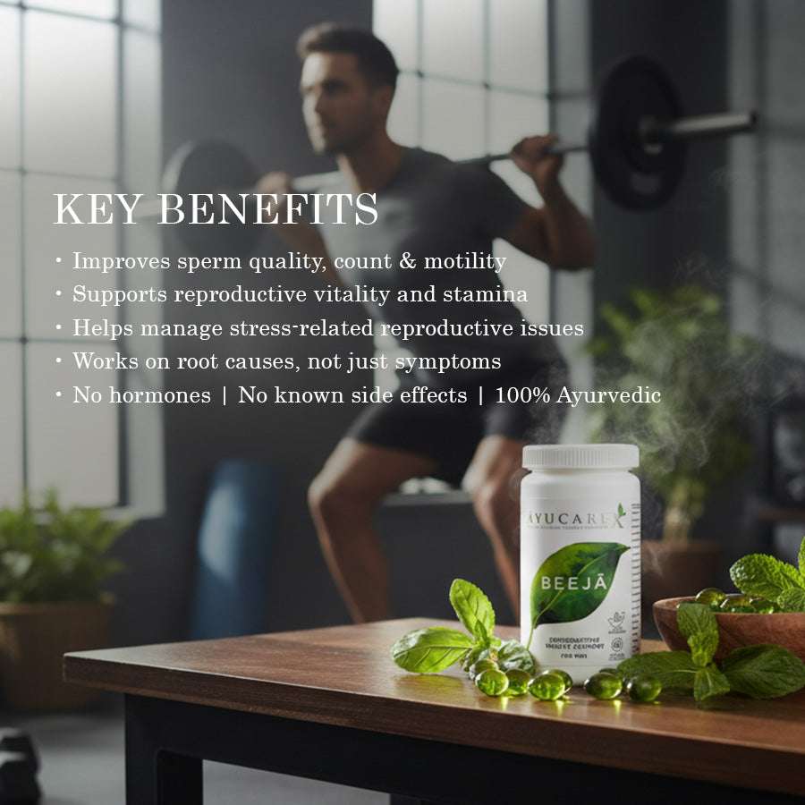 BEEJĀ – Reproductive Vitality Support for Men – Ayurvedic Sexual Health & Energy