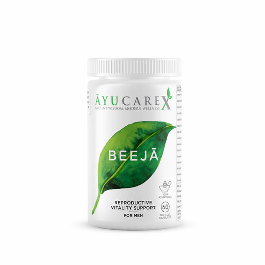 BEEJĀ – Reproductive Vitality Support for Men – Ayurvedic Sexual Health & Energy