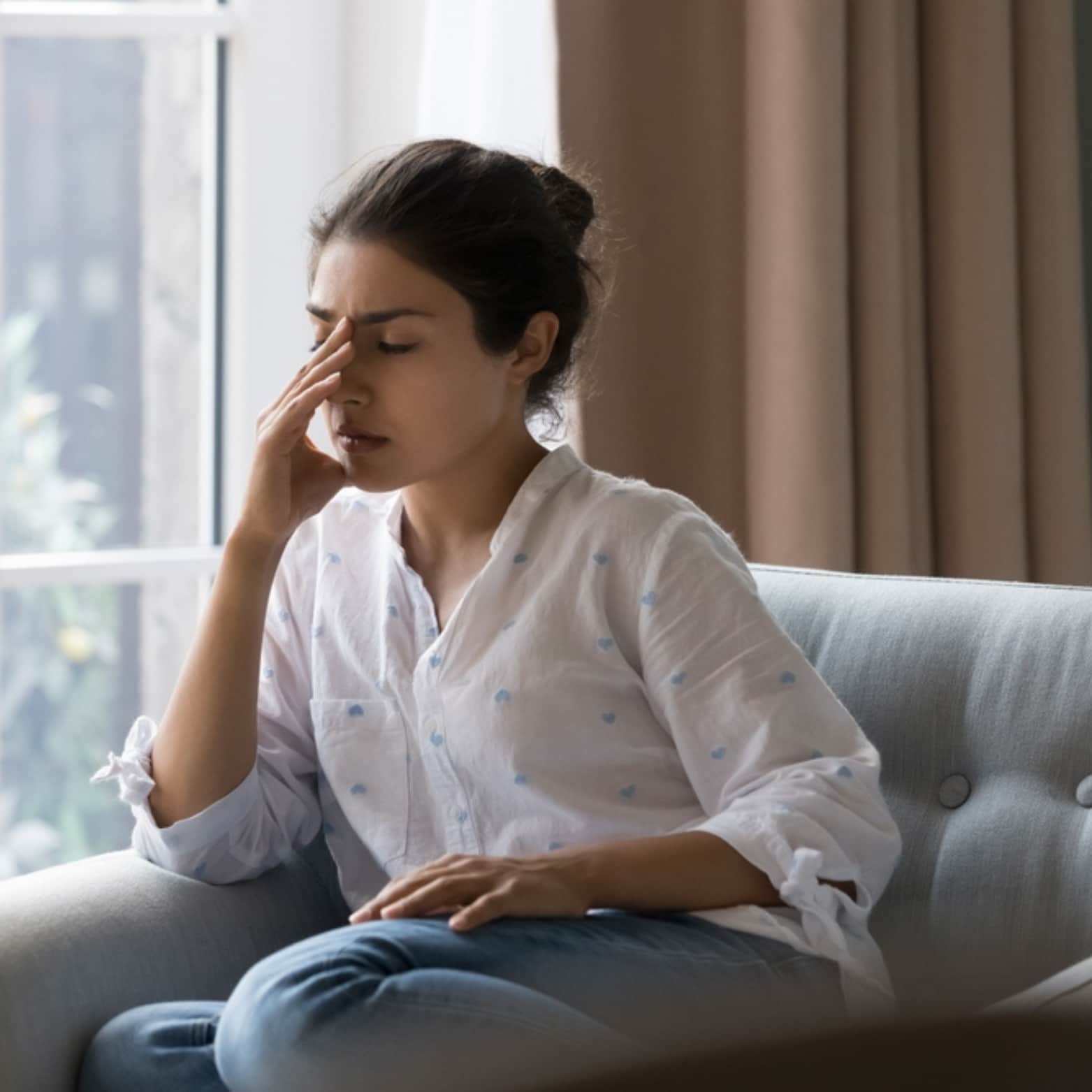 Soothes dryness caused by hormonal changes or stress